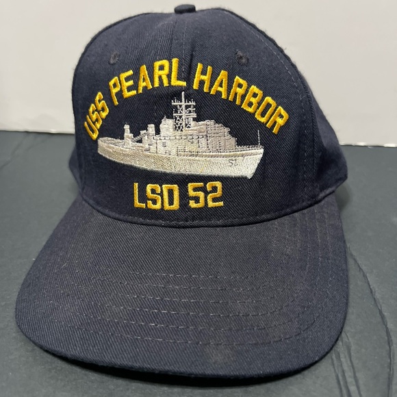 USS Pearl Harbor Navy Cap - Picture 1 of 7